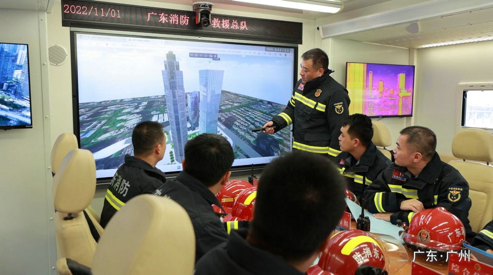广东消防救援演练宣传片拍摄(图8)
